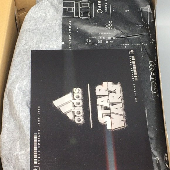 adidas Dame 5 Star Wars Lightsaber Basketball Shoes Sneaker Black Green Boys 6 - Picture 12 of 12